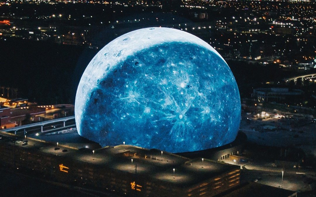 Conheça a maior tela de LED do mundo: a Sphere, em Las Vegas