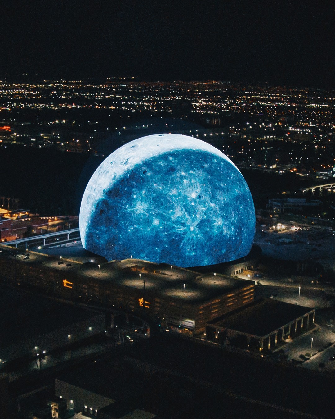 Sphere Las Vegas Moon